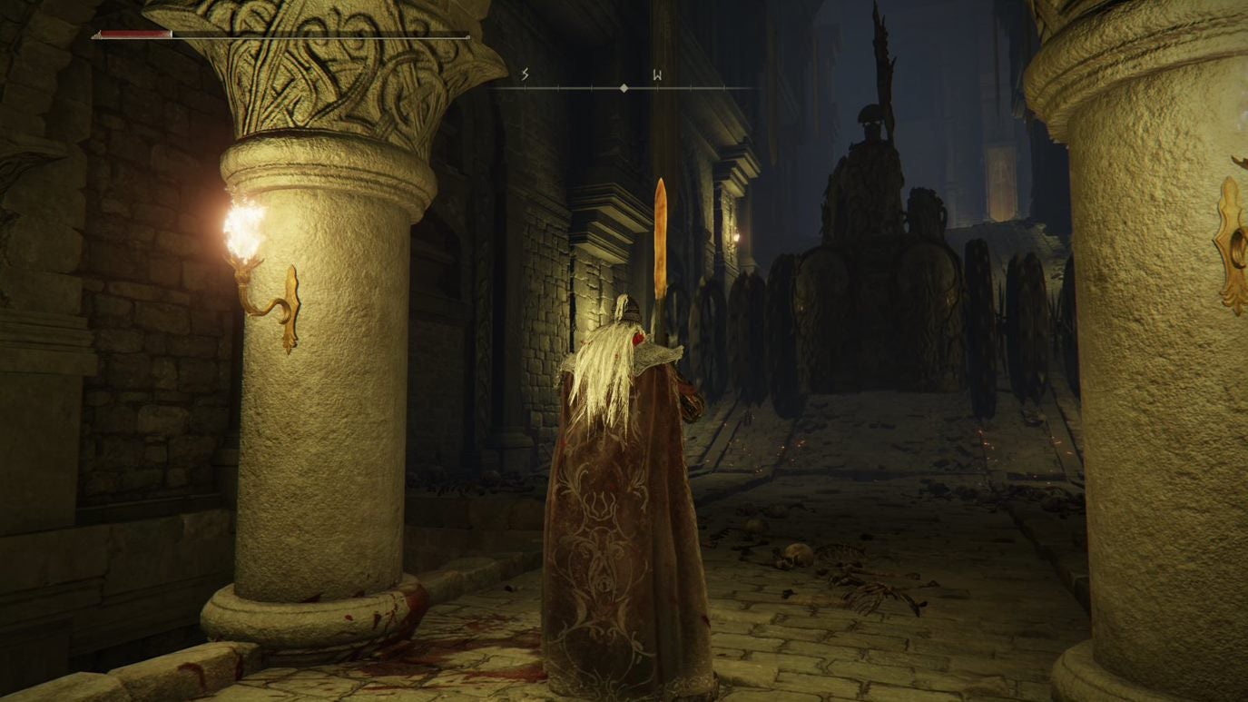 Elden Ring Grab des Helden von Auriza Streitwagen zerstören, BaumwächterRüstung und alle