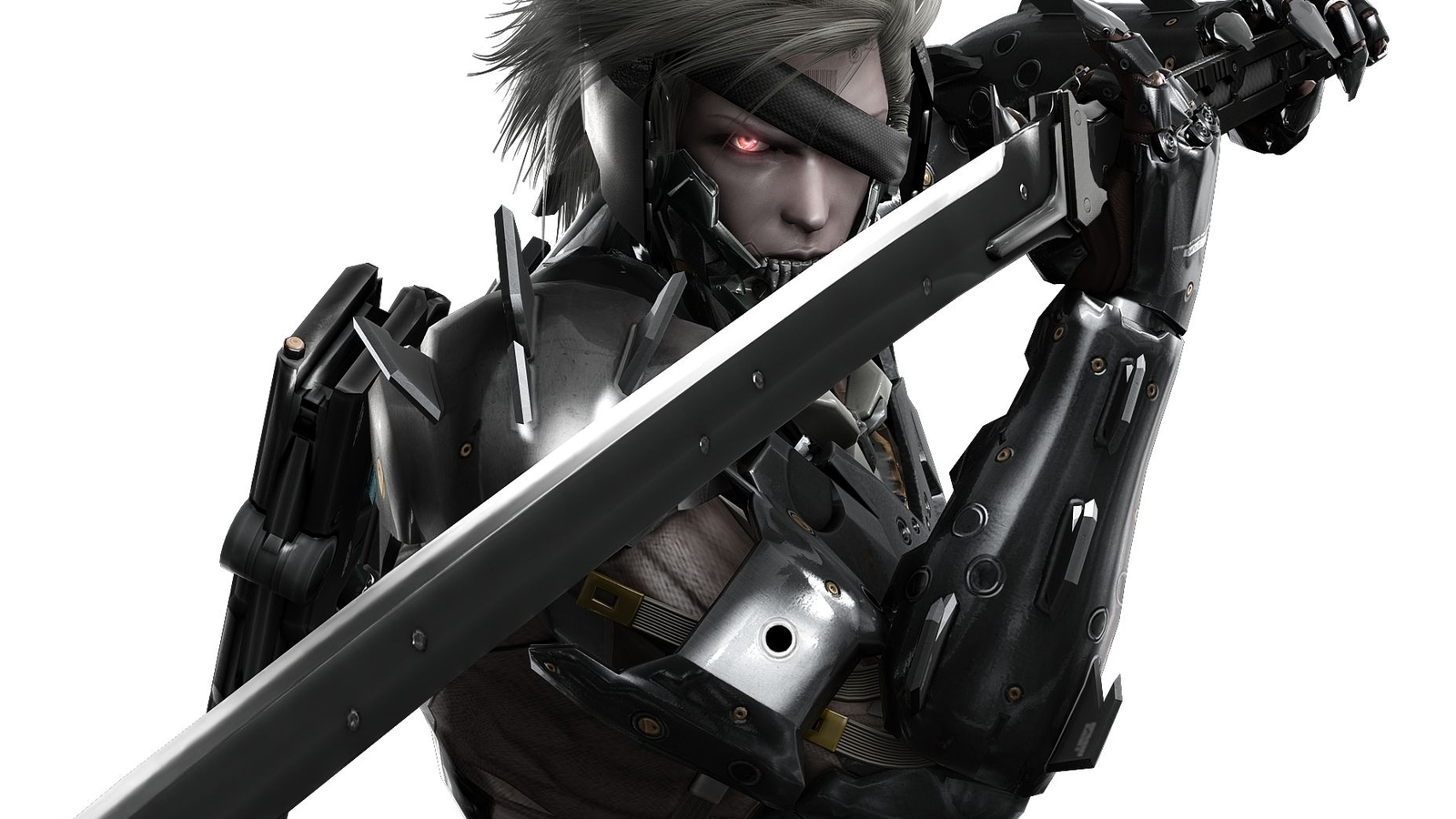 Metal Gear Rising Raiden Render