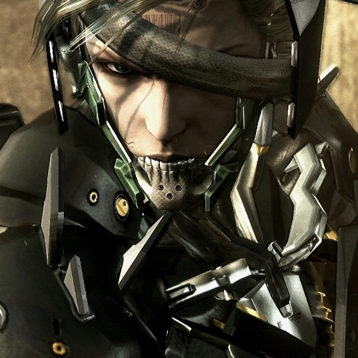 Metasl Egar Rising Raiden Metal Gear Rising Raiden Face