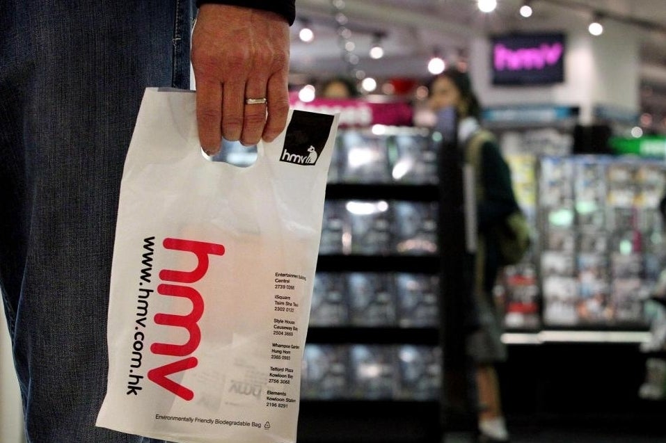 HMV's Hong Kong and Singapore stores sold