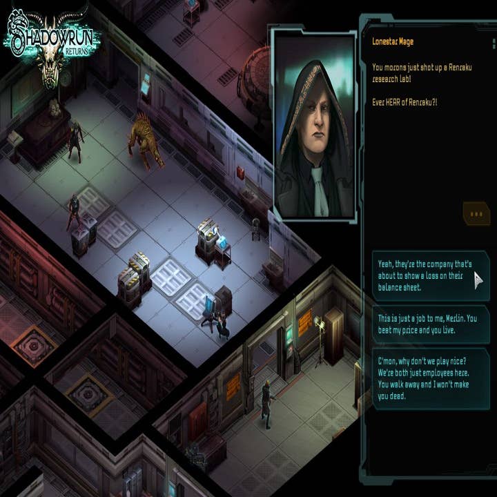 Kickstarter-funded RPG Shadowrun Returns Arrives on iPad and