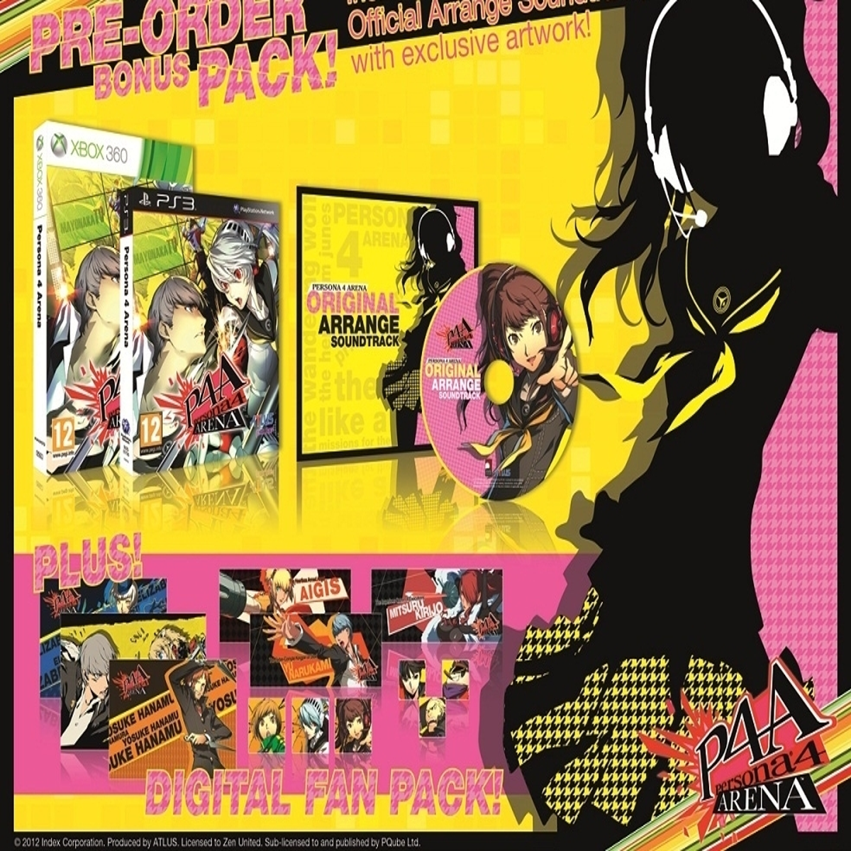 Persona 4 Arena PS3 Game For Sale