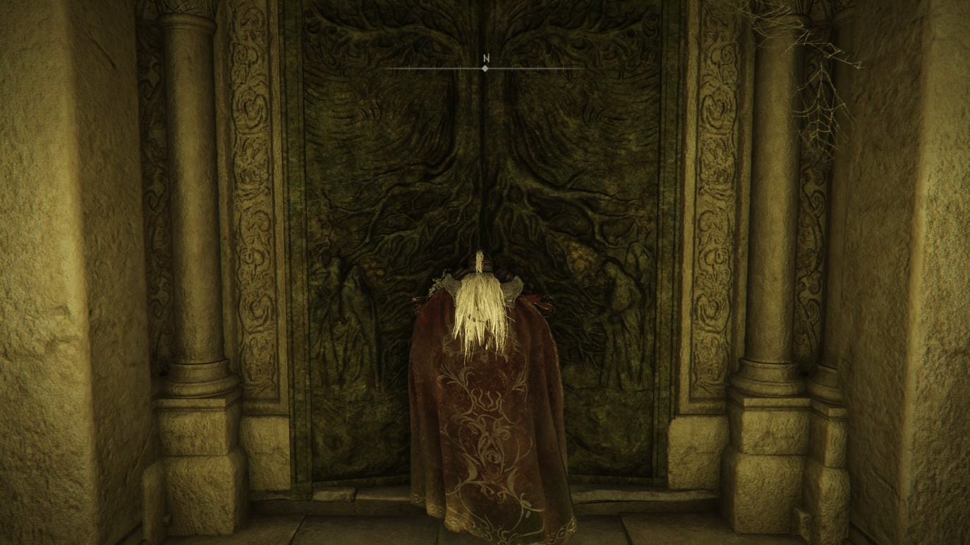 Elden Ring Grab des Helden von Auriza Streitwagen zerstören, BaumwächterRüstung und alle