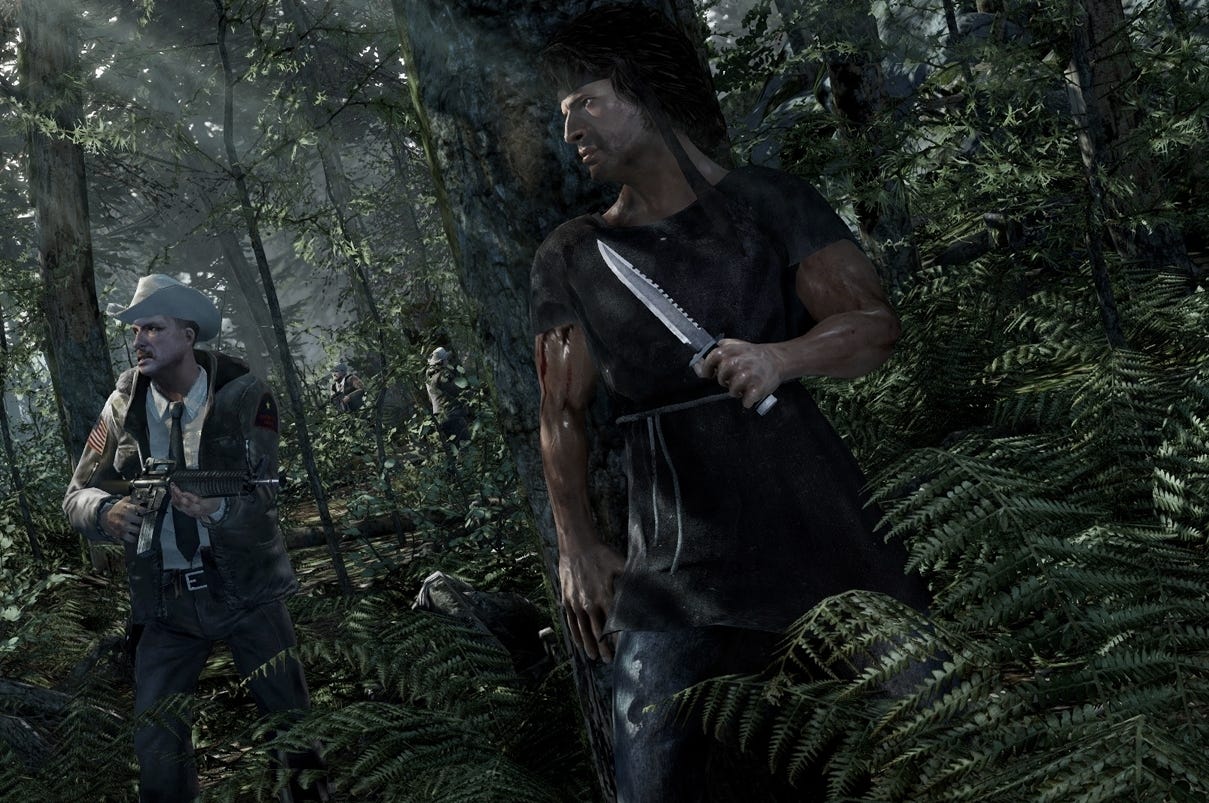 First Rambo Game Rambo game finally shows off Rambo | Eurogamer.net
