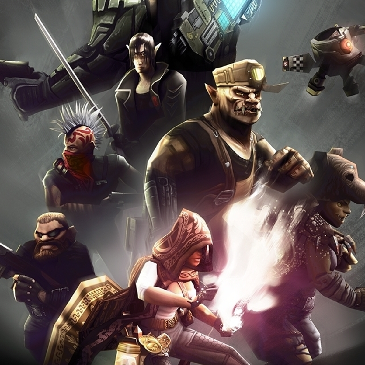 Shadowrun Races List Shadowrun Returns Art