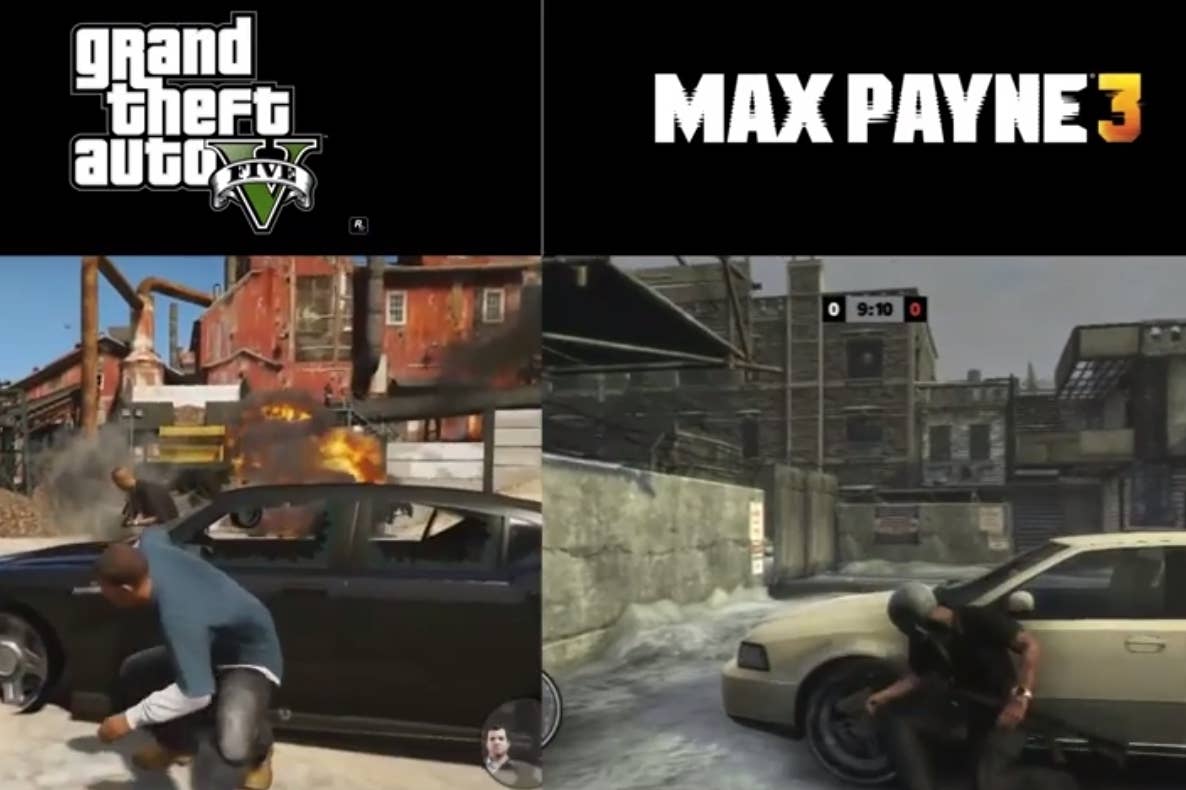 Vídeo compara GTA V com Max Payne 3