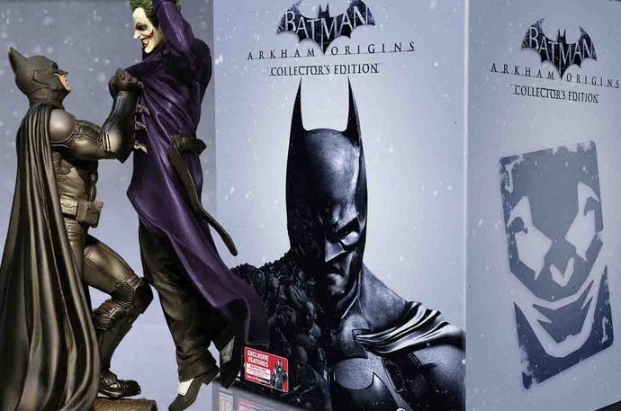 Batman: Arkham Origins' £79.99 Collector's Editions detailed ...