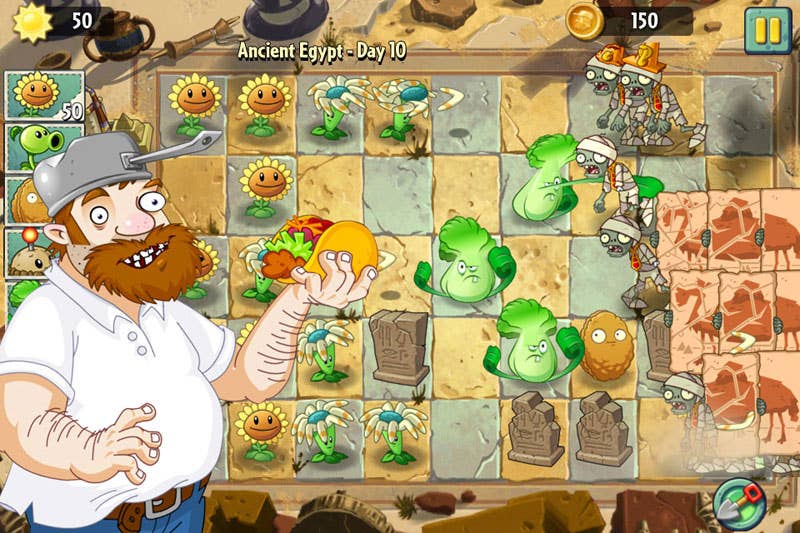 Plants vs. Zombies 2 for iOS review: New worlds, new plants, fantastic  sequel - CNET