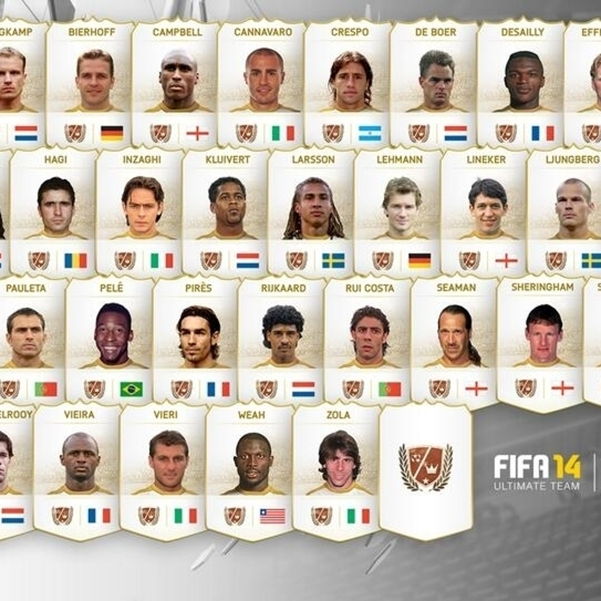 Fifa 14 Ultimate Team Legends fifa-14-ultimate-team-legends