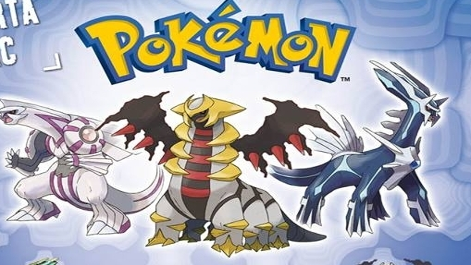 Pokemon - Pokémon  Lendários Dialga, Palkia e Giratina serão