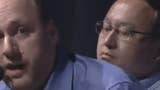 Uno de los jefes de Sony, Shuhei Yoshida, se duerme durante una charla de la Gamescom