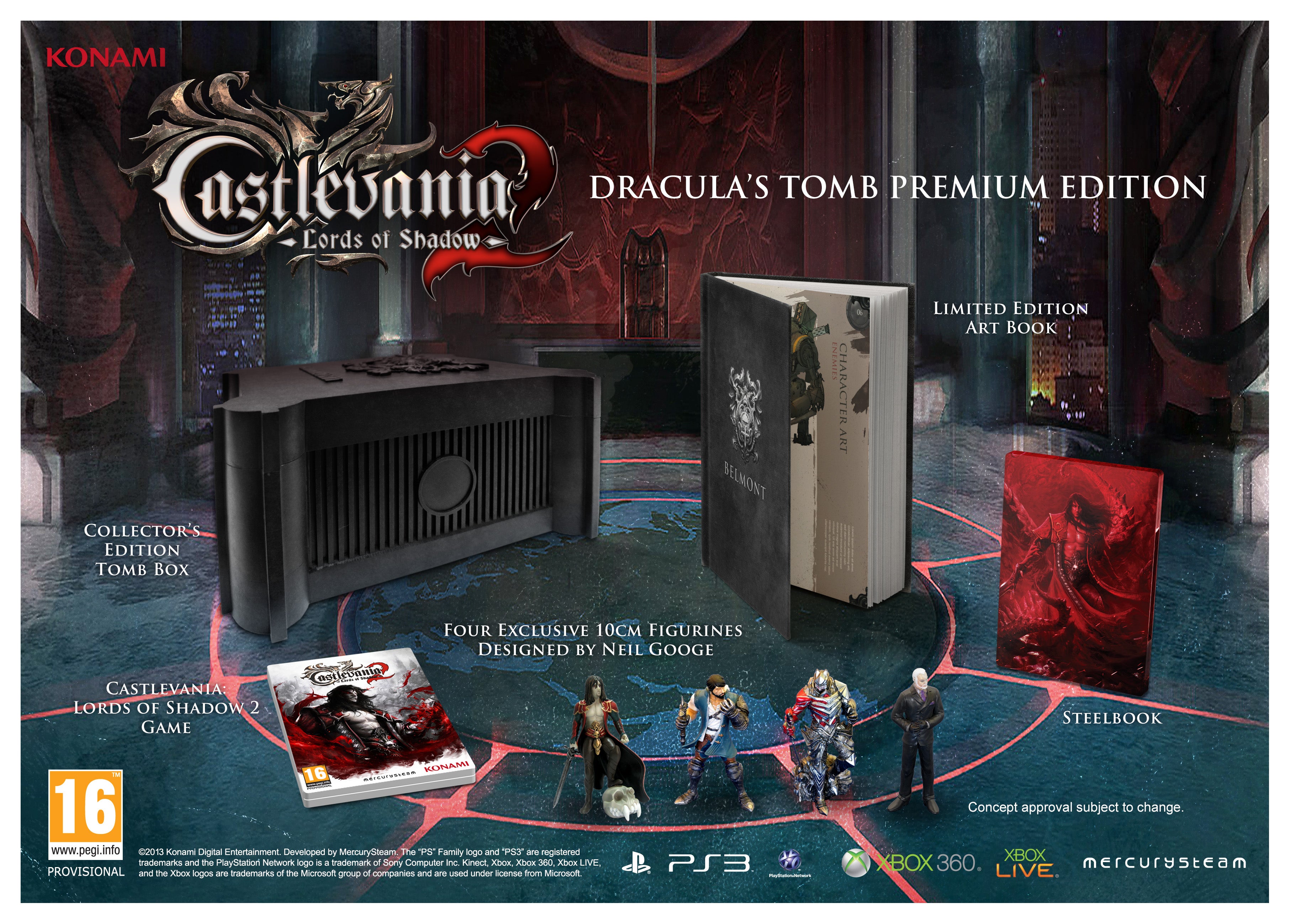 Castlevania: Lords of Shadow 2 premium edition comes in Dracula's