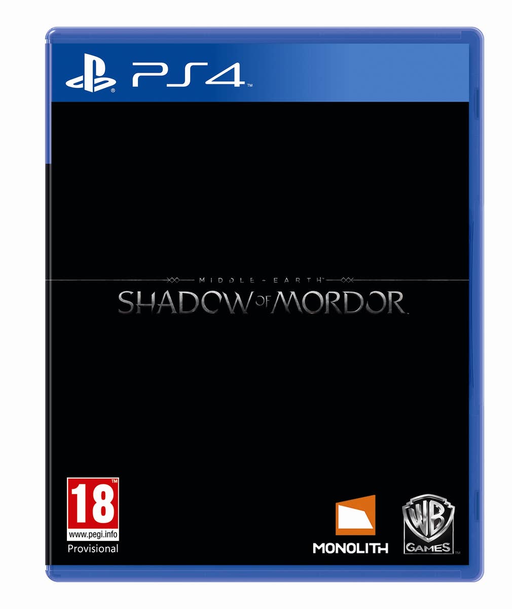 Shadow Box Ps3 Shadow Of Mordor Ps3 Box Art