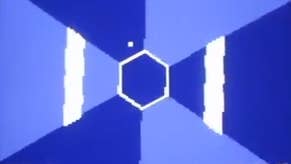 Image for Super Hexagon ported to Commodore 64 with Micro Hexagon