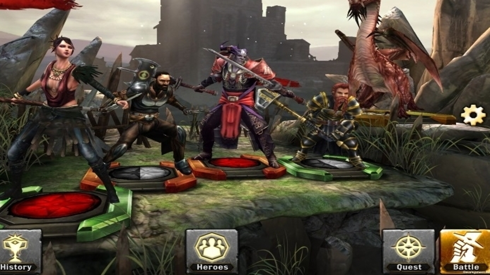 Heroes of Dragon Age já disponível para iOS e Android