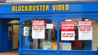 Blockbuster's remaining UK stores to close