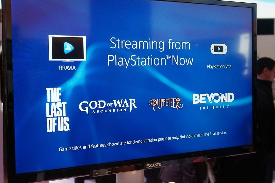 Playstation now best sale bravia