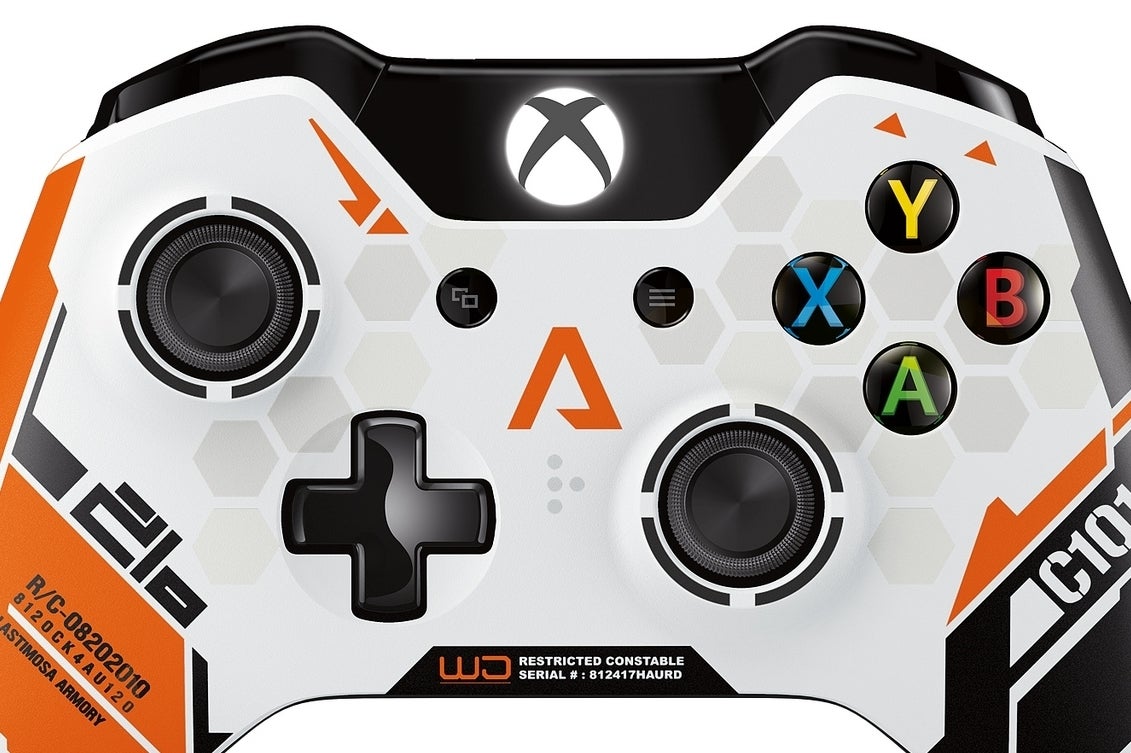 Xbox One's limited edition Titanfall controller looks like