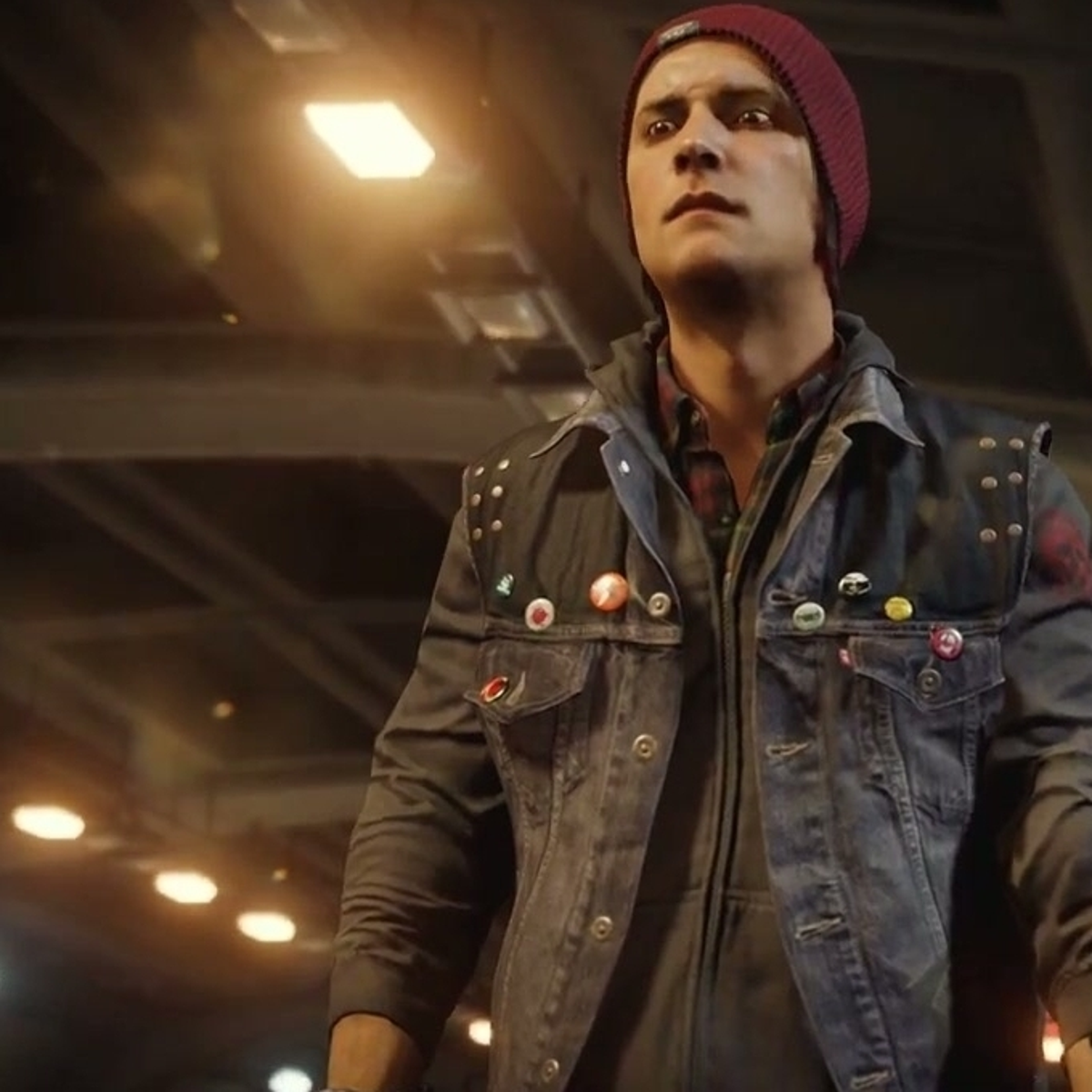 Infamous Alex Infamous Second Son Vest Logo