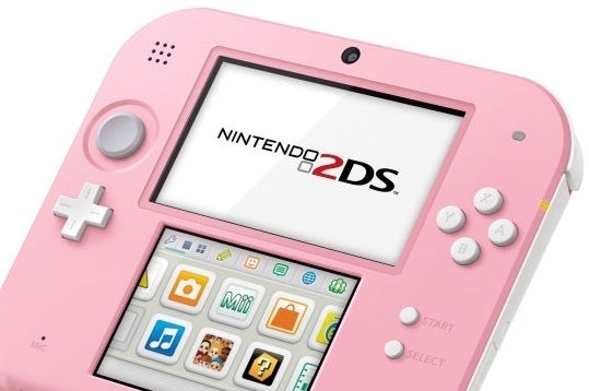 Pink Nintendo 2DS headed to Europe next month | Eurogamer.net