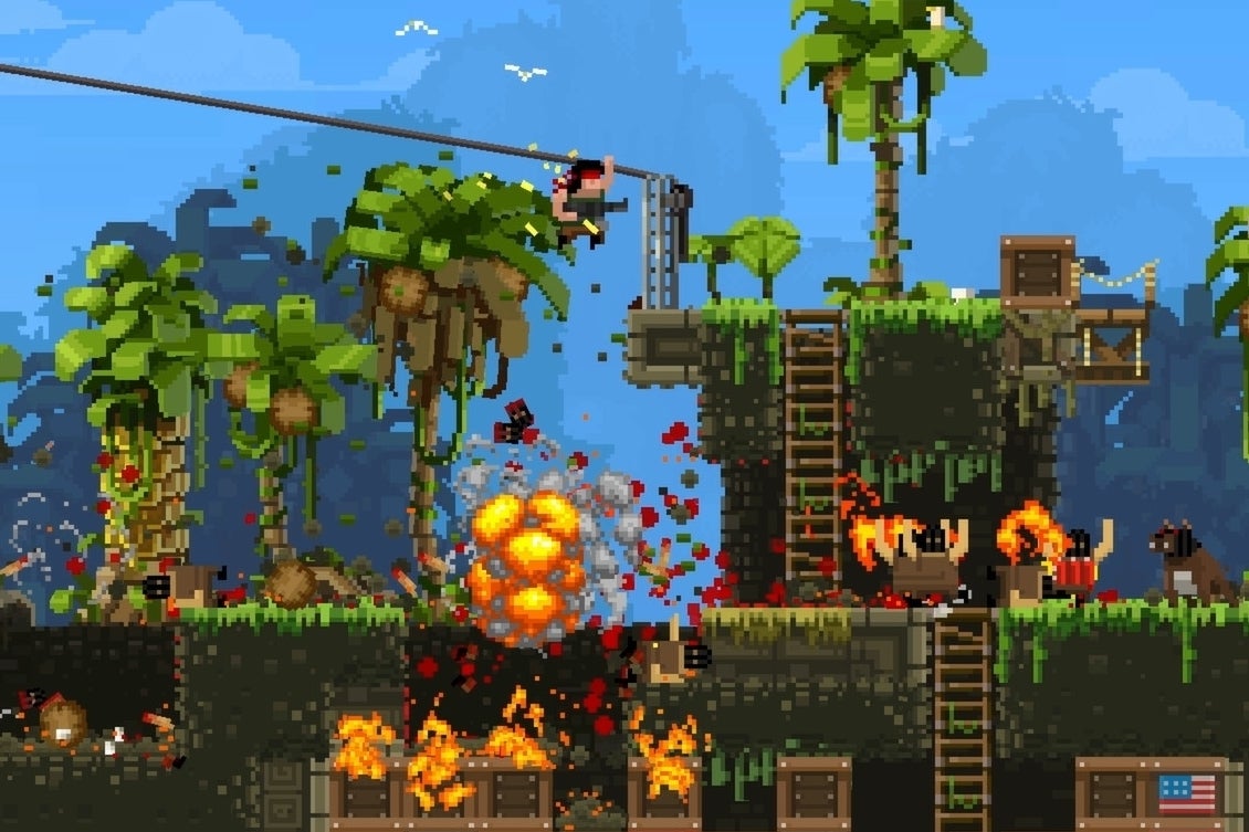 Broforce Chega Ao Steam Early Access | Eurogamer.pt