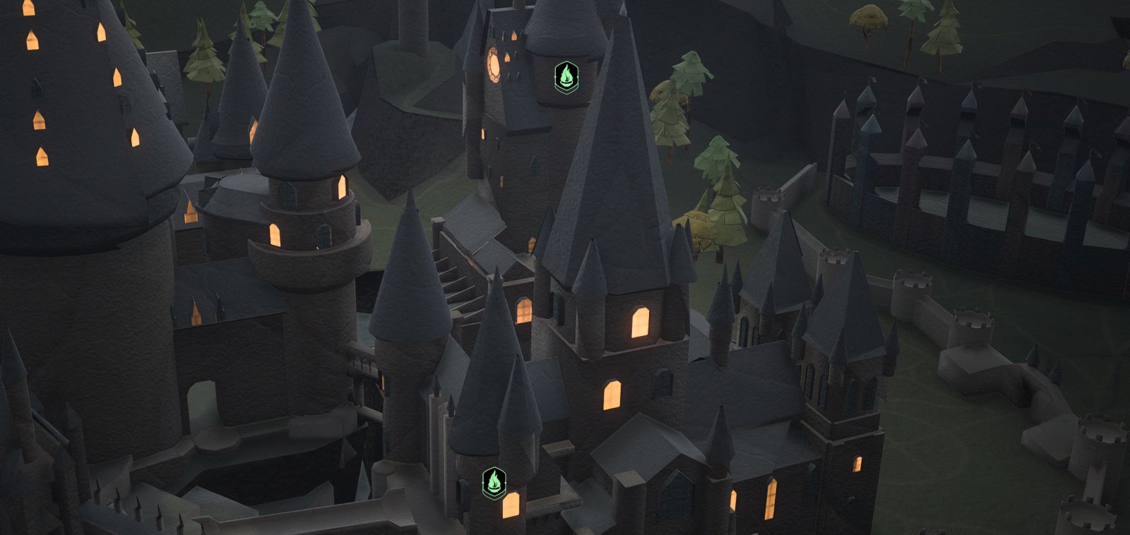 Hogwarts Legacy Alle Flohflammen finden, Karte mit Standorten (Flohdernde Flammen