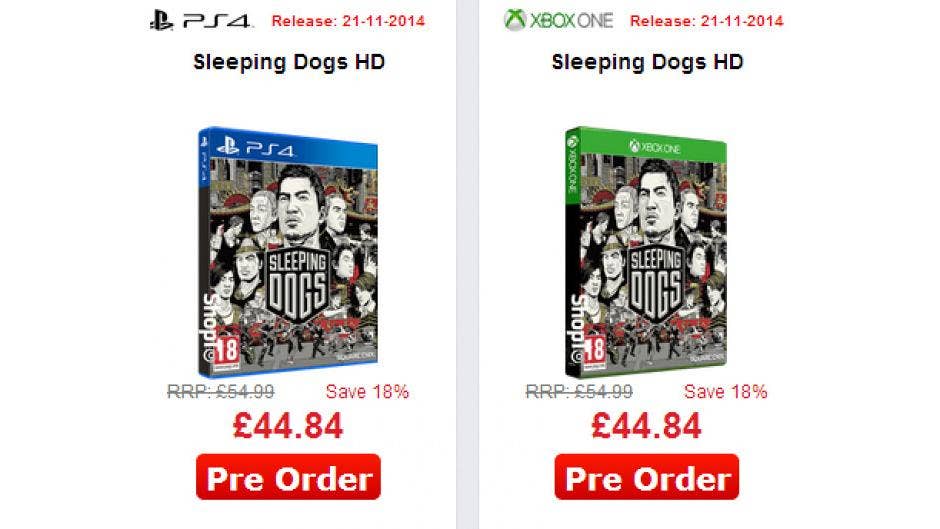 Sleeping Dogs HD spotted for PC, PS4 and Xbox One