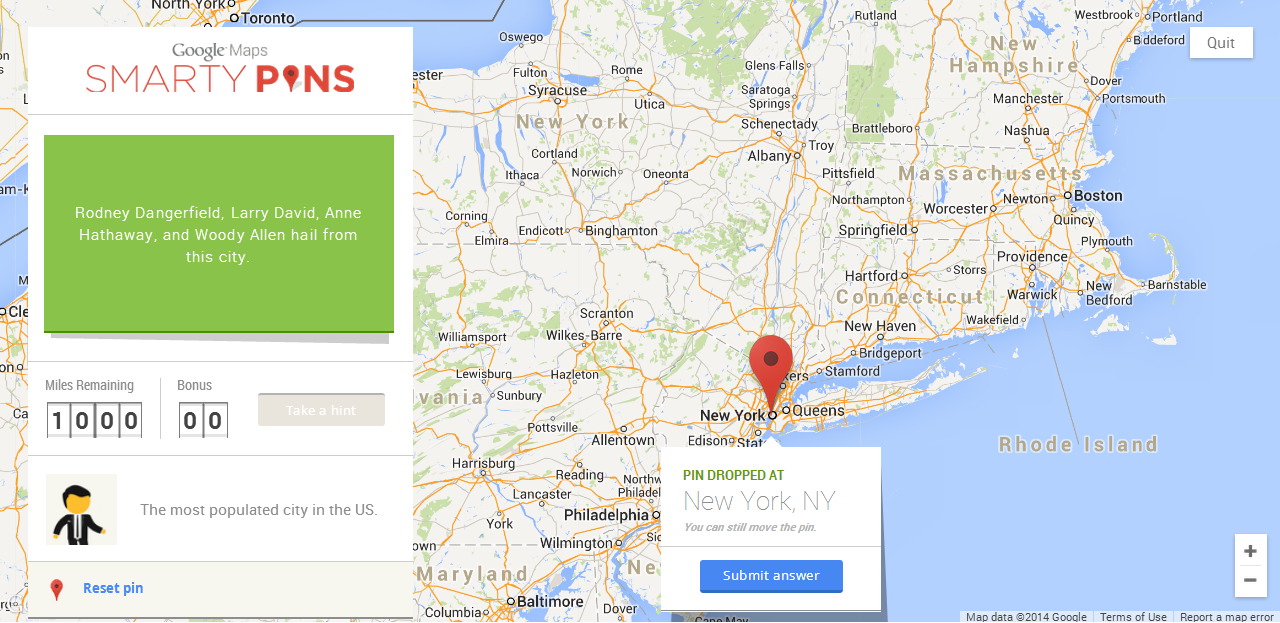 Google releases free addictive geography trivia game Smarty Pins