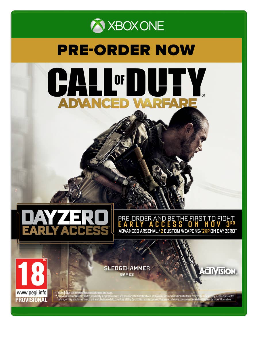 If you pre-order Call of Duty: Advanced Warfare you can play a day early