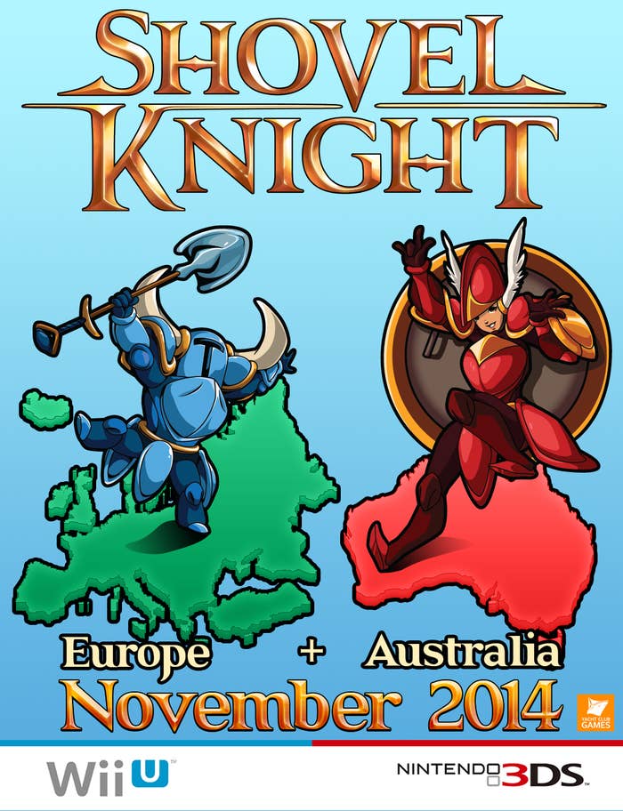 Shovel knight outlet showdown wii u