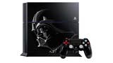 PS4 z Darthem Vaderem na obudowie w zestawie ze Star Wars Battlefront