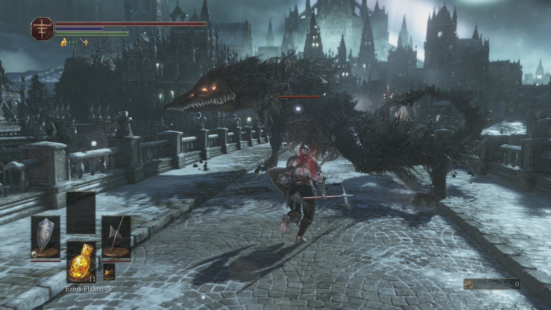 Dark Souls 3 Irithyll des Nordwindtals Puppe finden, Barriere, Zweites