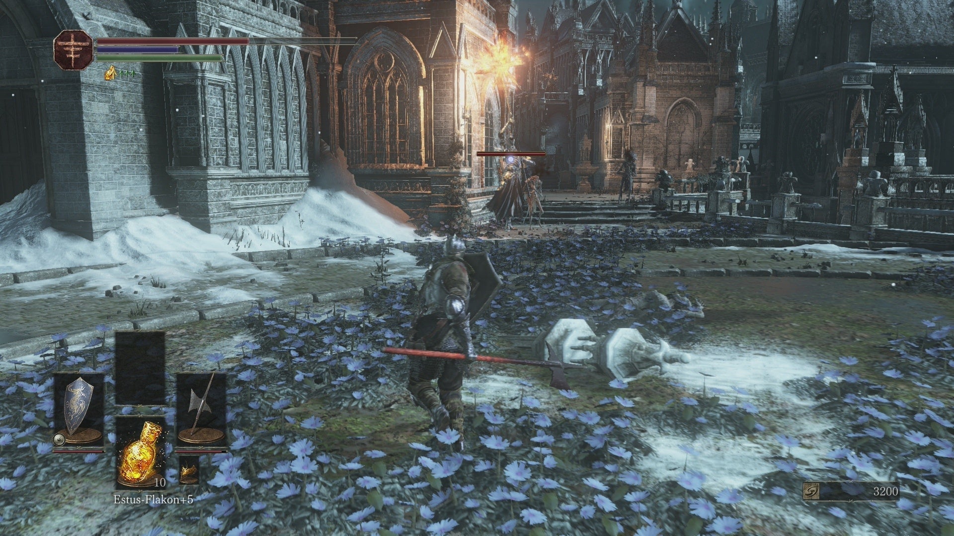 Dark Souls 3 Irithyll des Nordwindtals Puppe finden, Barriere, Zweites