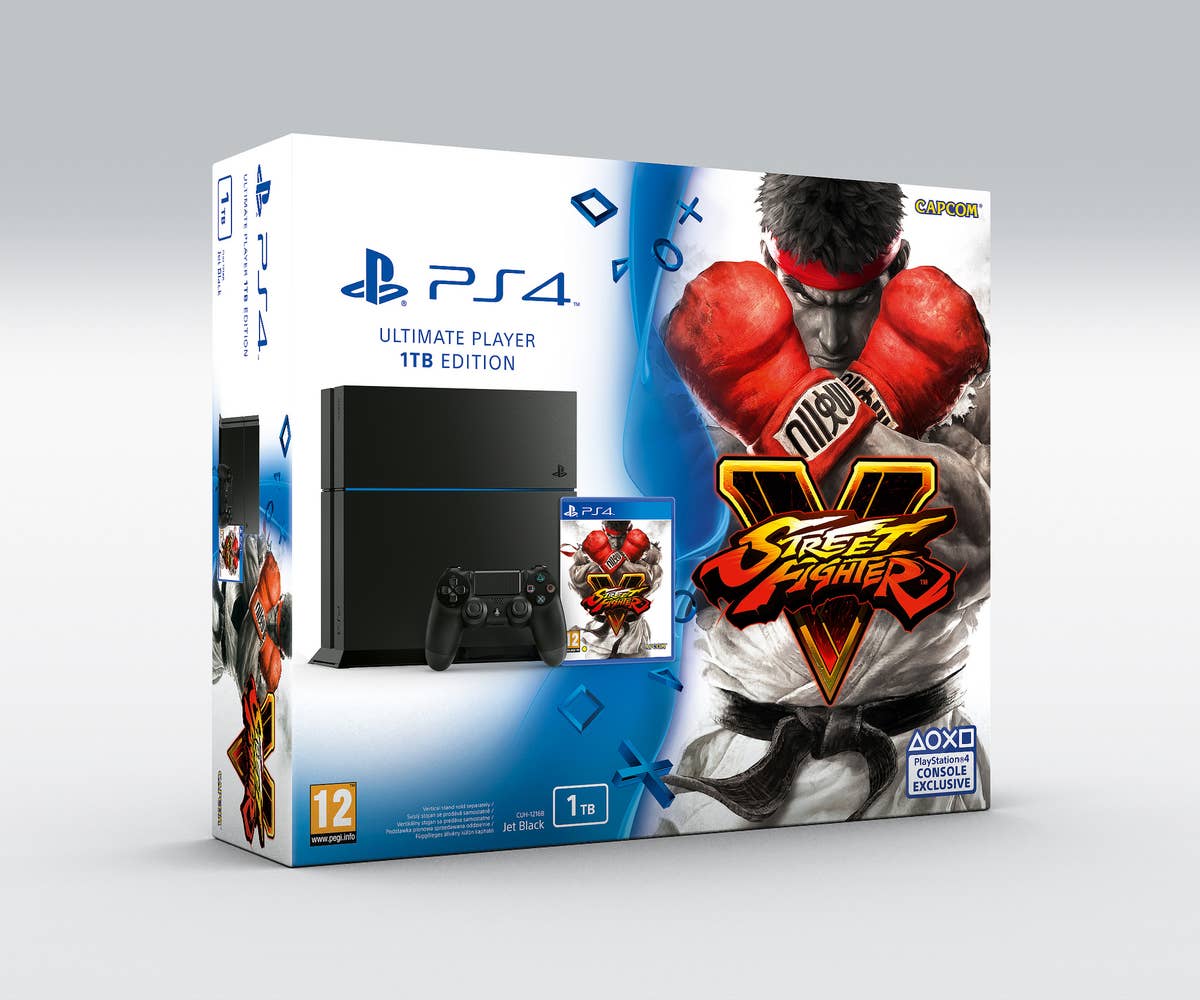 Bundle PS4 com Street Fighter V chegou hoje às lojas