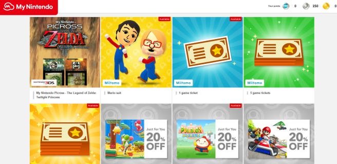 My Nintendo Point Program My Nintendo loyalty program live in Europe, rewards revealed ...