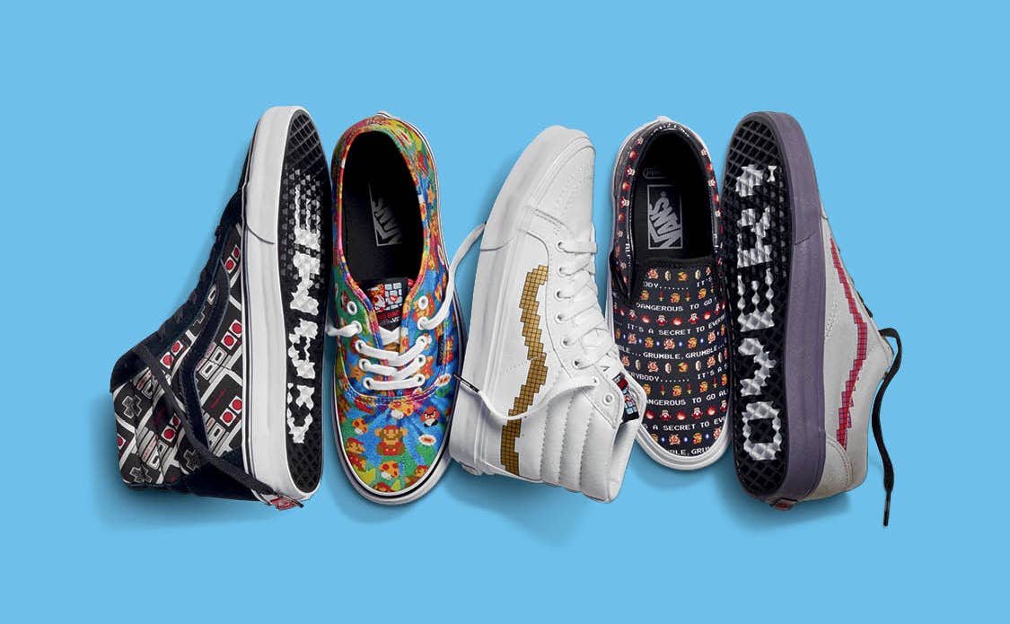 Converse shop nintendo shoes