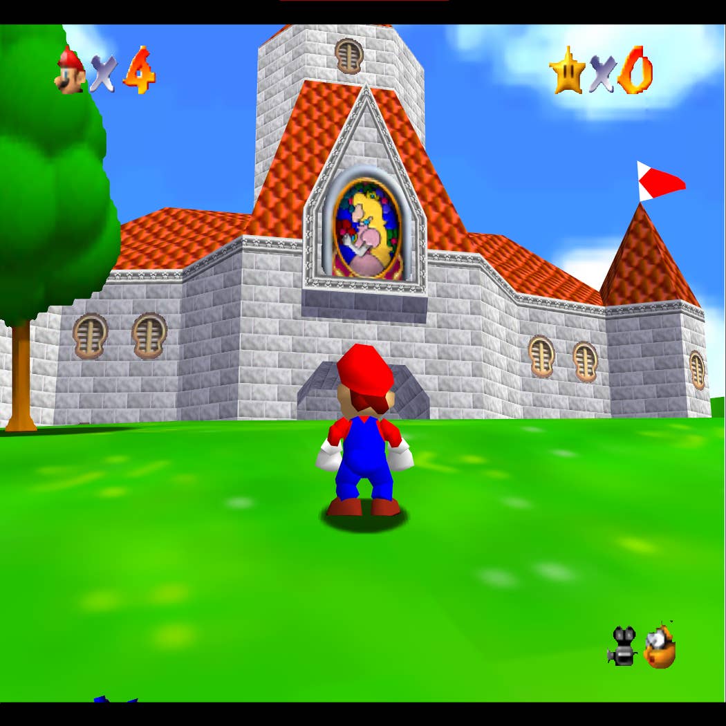 SUPER MARIO 64. Juego Super Mario 64 con gráficos 3D online en