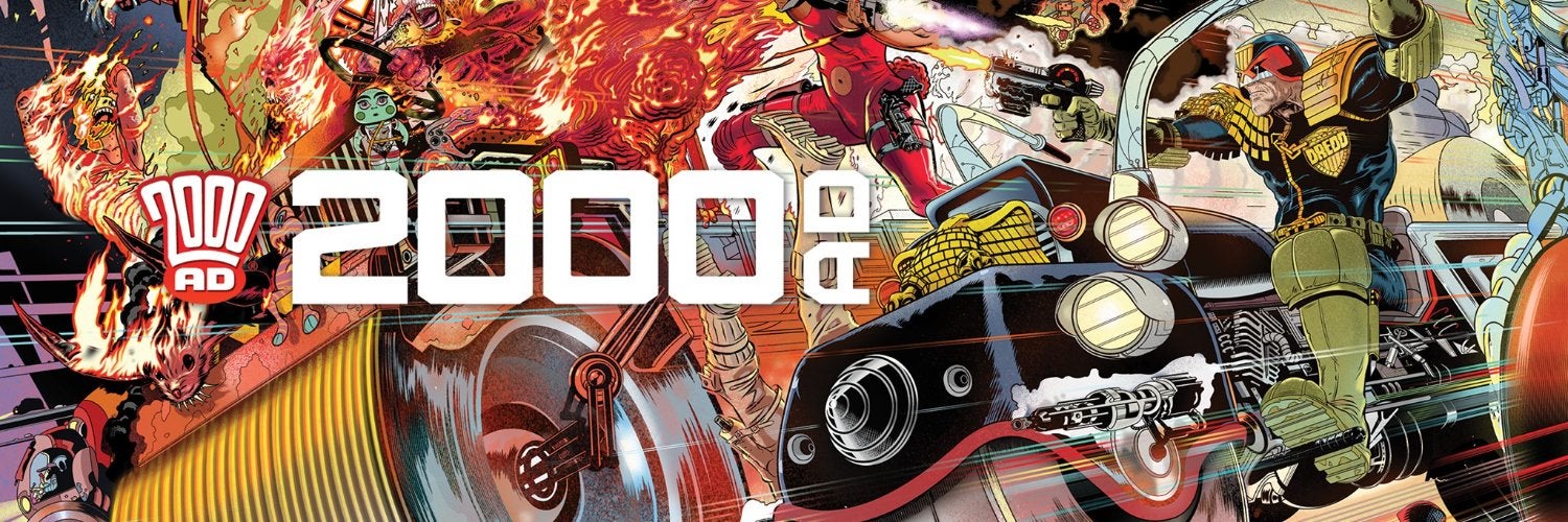 2000 AD: Follow along live for unexpected announcements from UK publisher at Thought Bubble?