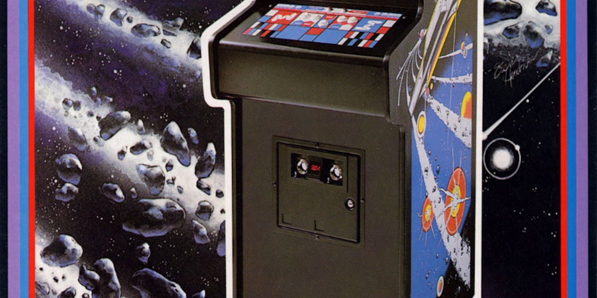 Asteroids Game Machine