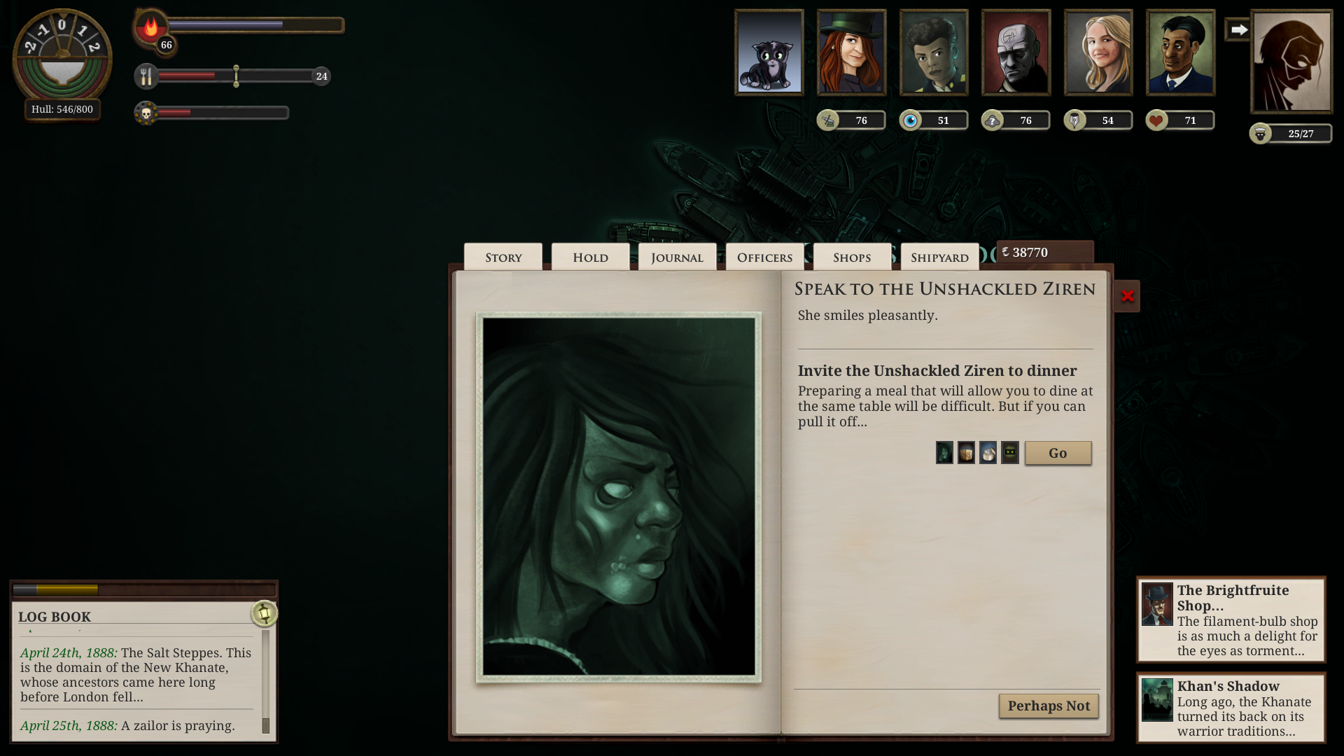 Image for Sail the Sunless Sea once more in fan-made expansion Tales Of The Grave-Garden