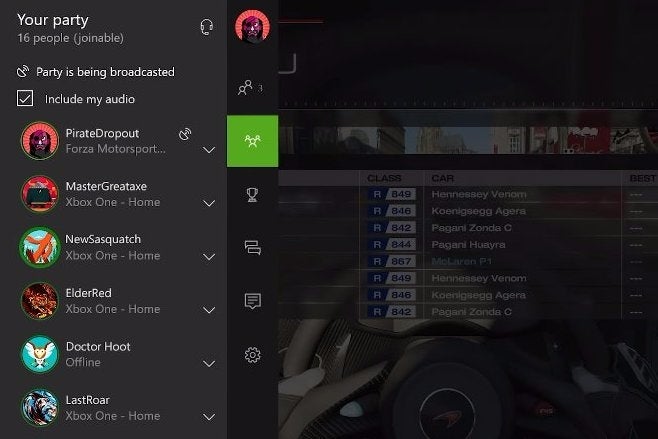 16 person Party Chat and better Xbox 360 integration in next Xbox