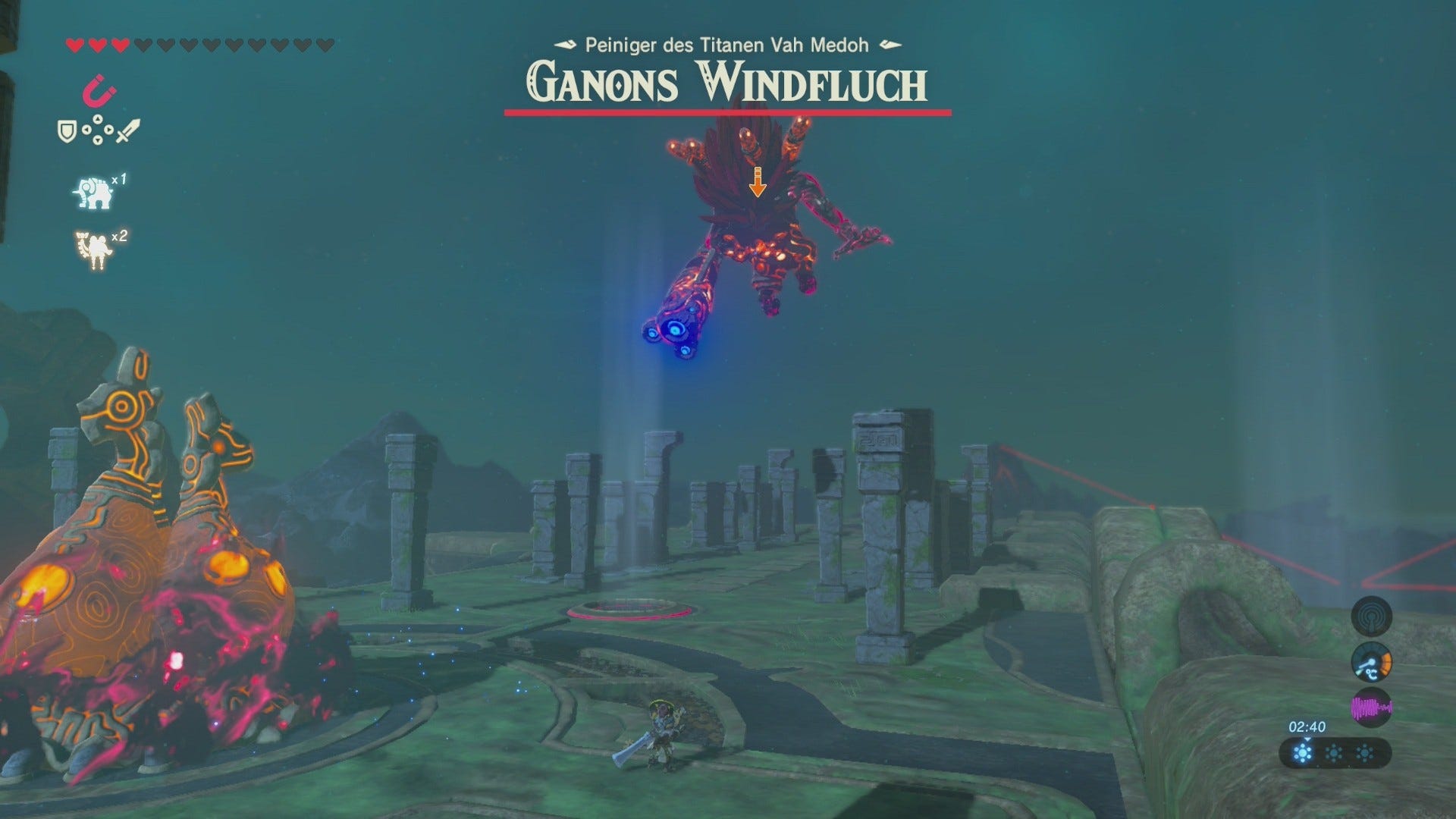 Zelda Breath Of The Wild Ganons Windfluch