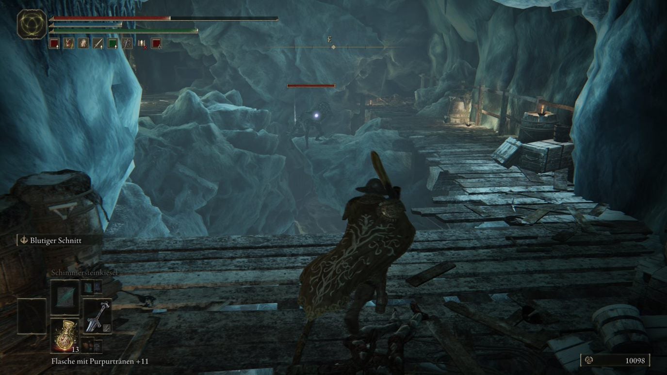 Elden Ring Tunnel von Yelough Anix, Boss Astel, Sterne der Finsternis Eurogamer.de