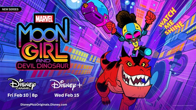 Moon Girl and Devil Dinosaur key art