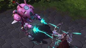 Image for Overwatch's D.Va stomps into Heroes of the Storm