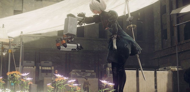 Hack! Slash! Mooseride! Nier Automata released on PC Rock Paper Shotgun