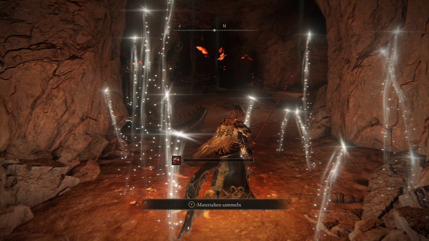 Elden Ring Verlassene Höhle, Boss ReinfäuleRitter (Speer, Sichel) Eurogamer.de