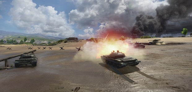 Image for Splash Damage working with World of Tanks company on something warnew
