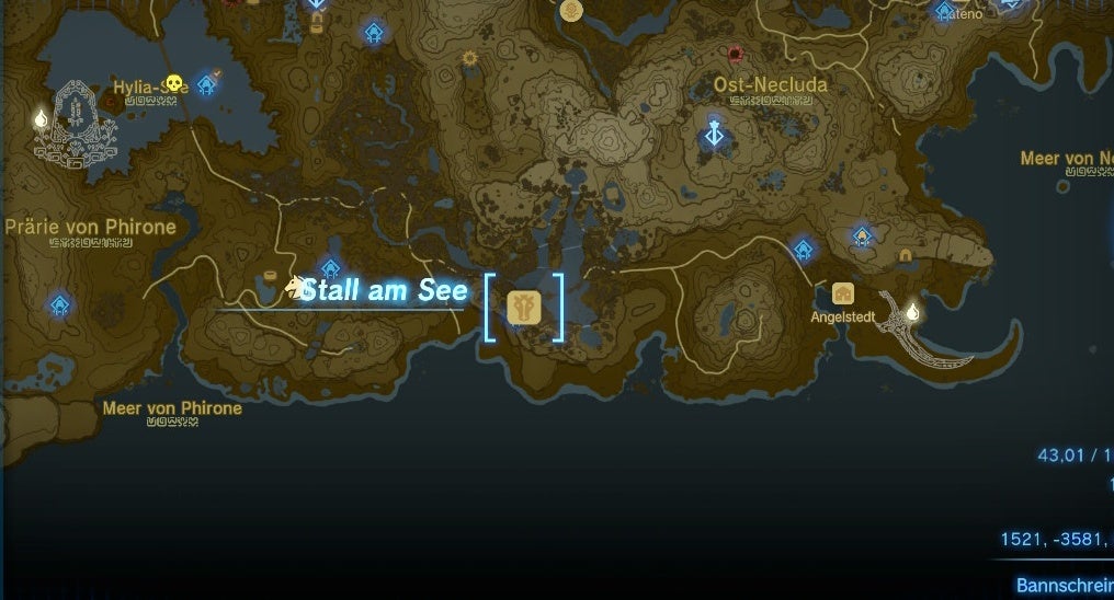 Zelda Tears of the Kingdom Alle Ställe mit Karten, Fundorten und wofür man sie benutzt