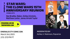Watch the Star Wars: Clone Wars reunion with Ashley Eckstein, Dee Bradley Baker, and more live from ECCC '23